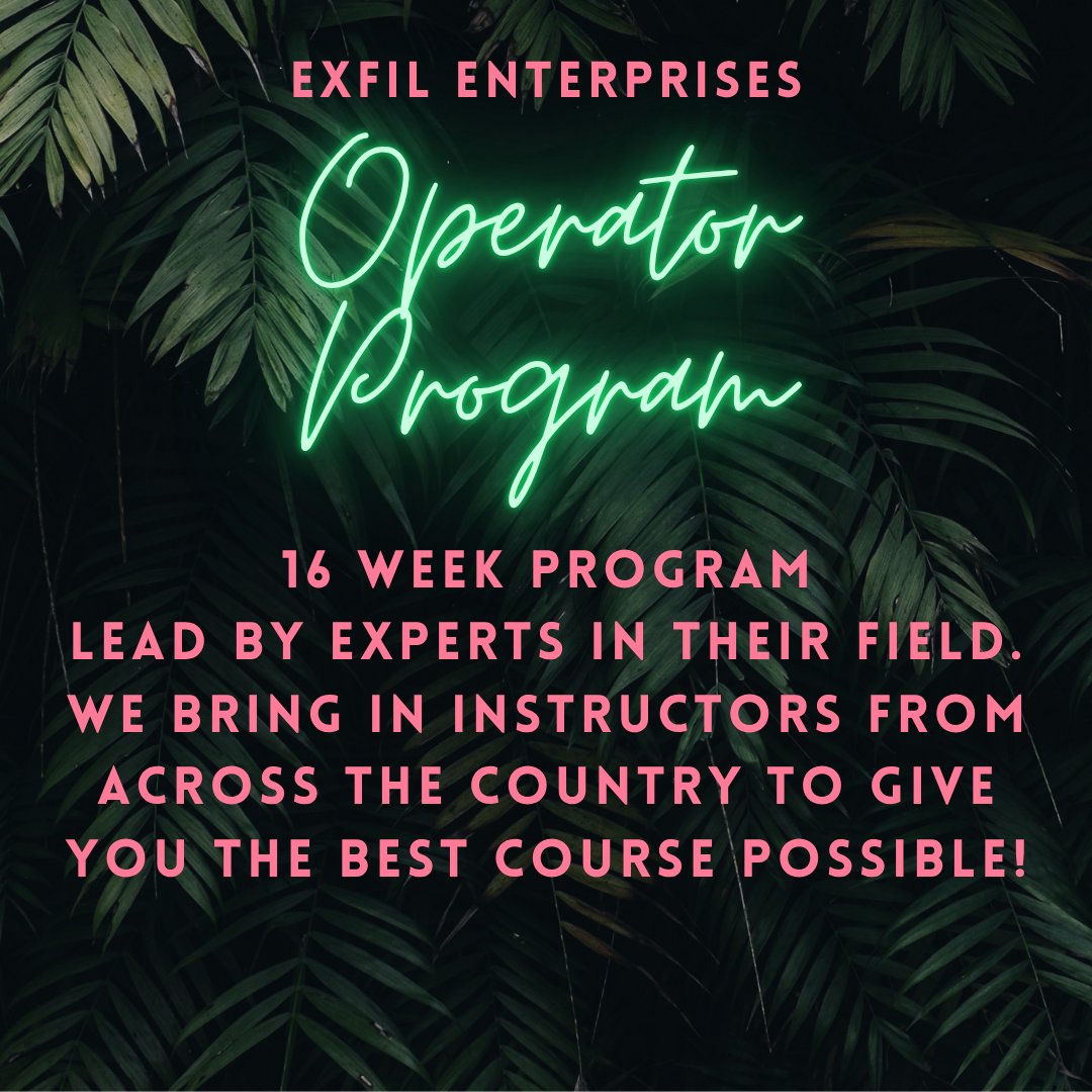 EXFIL OPERATOR COURSE