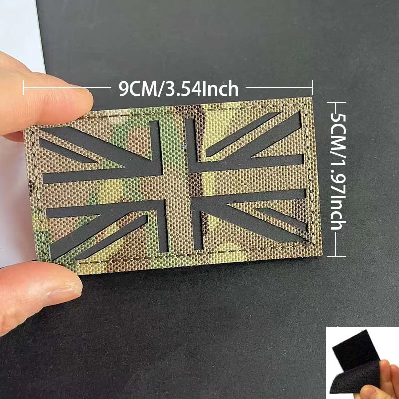 NATION IR FLAG PATCH 2"X 3"