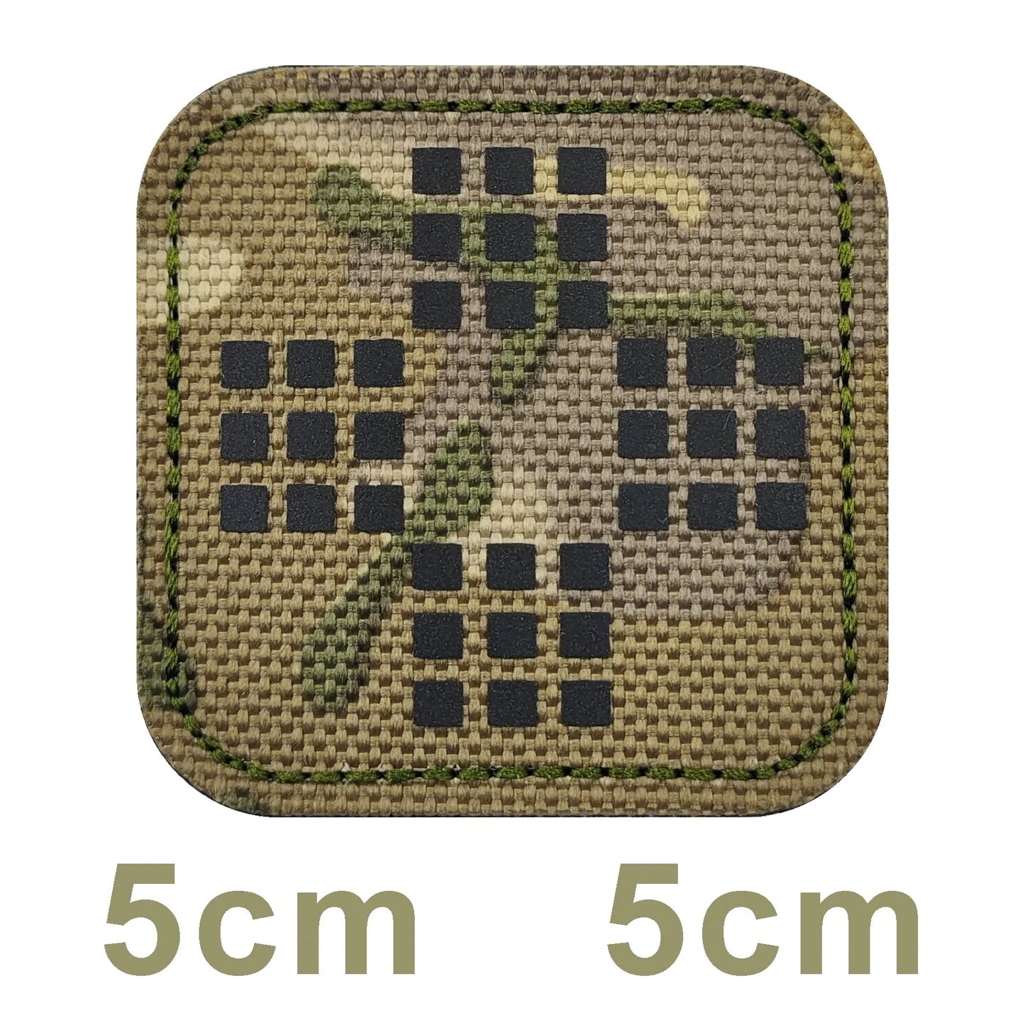 MEDICAL REFLECTIVE PATCH 1 " x 1"