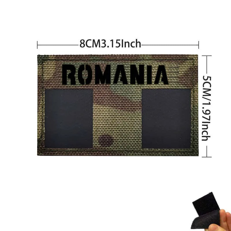 NATION IR FLAG PATCH 2"X 3"
