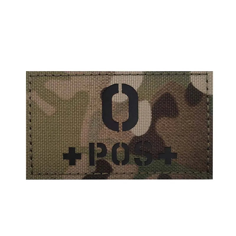 BLOOD TYPE PATCH 2"x3"