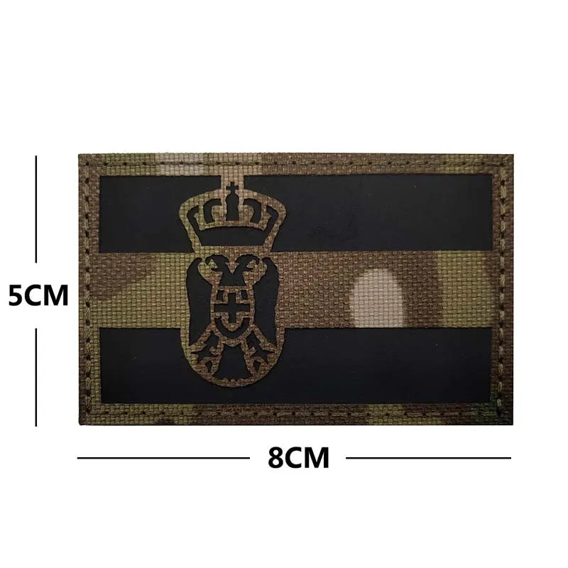 NATION IR FLAG PATCH 2"X 3"