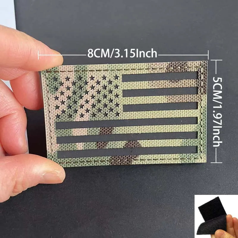 NATION IR FLAG PATCH 2"X 3"