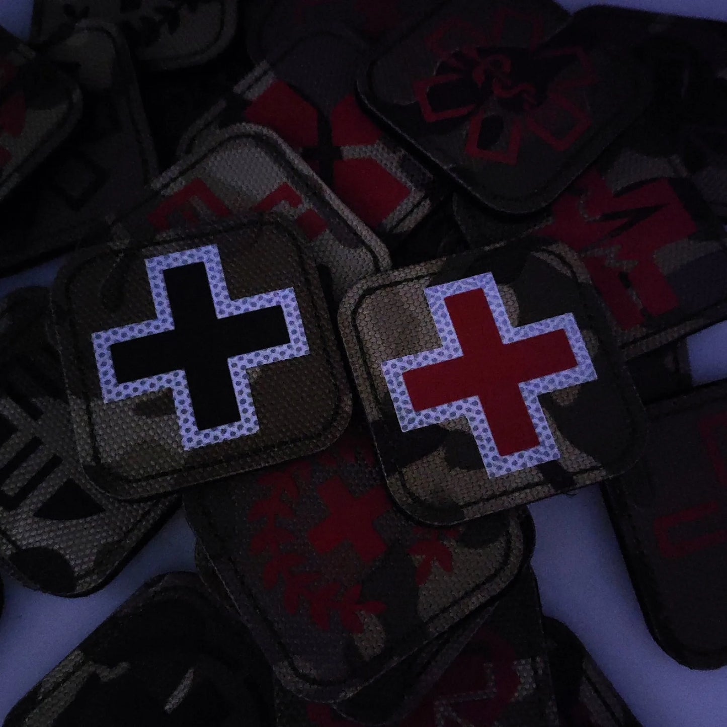 MEDICAL REFLECTIVE PATCH 1 " x 1"