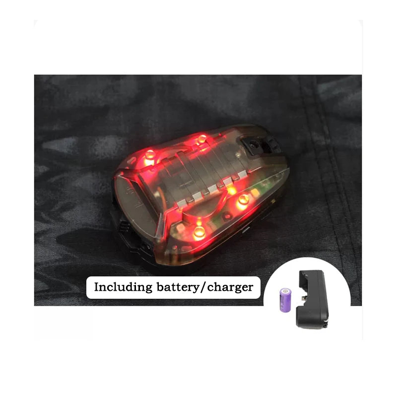 HELMET IR STROBE W/ VISUAL LIGHT
