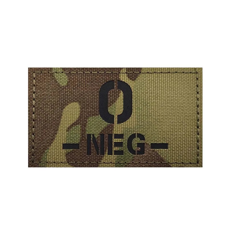 BLOOD TYPE PATCH 2"x3"