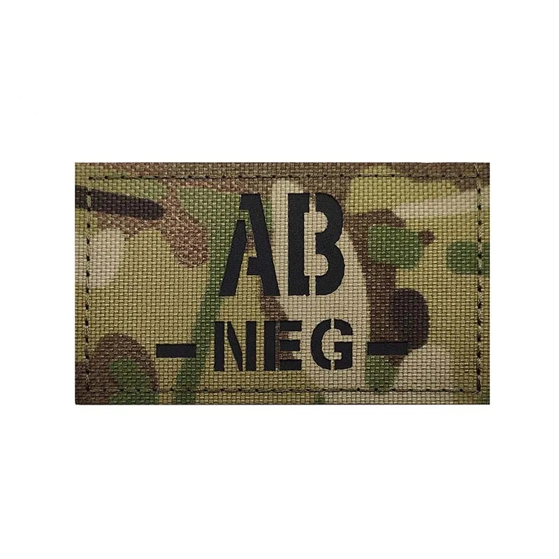 BLOOD TYPE PATCH 2"x3"