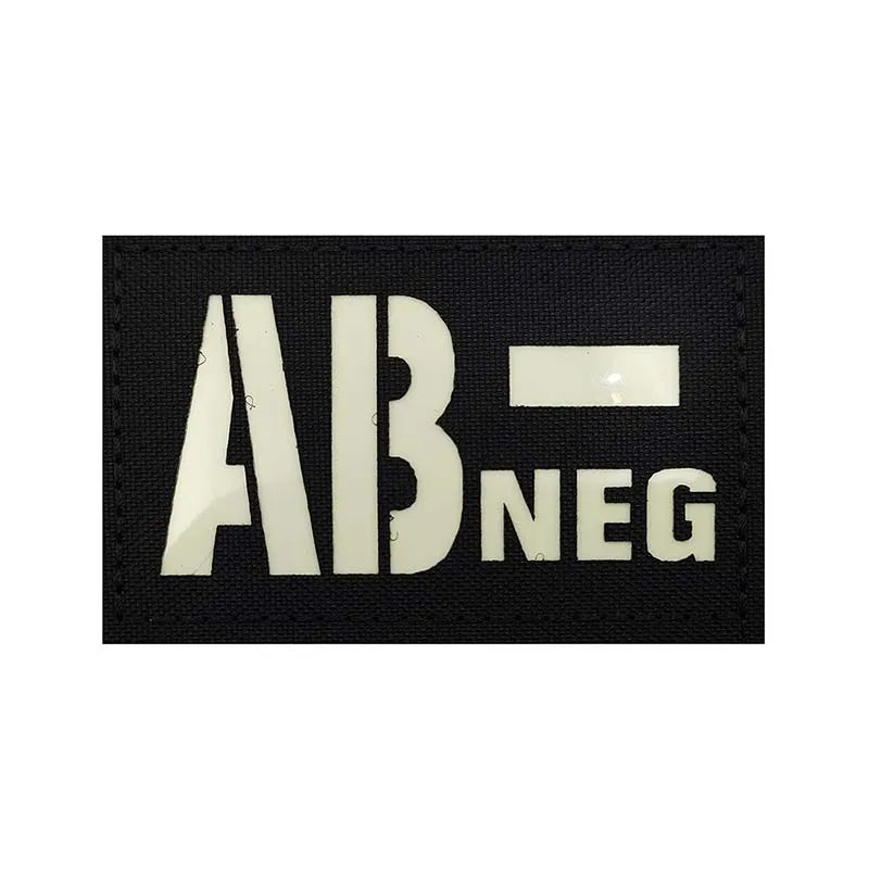 BLOOD TYPE PATCH 2"x3"