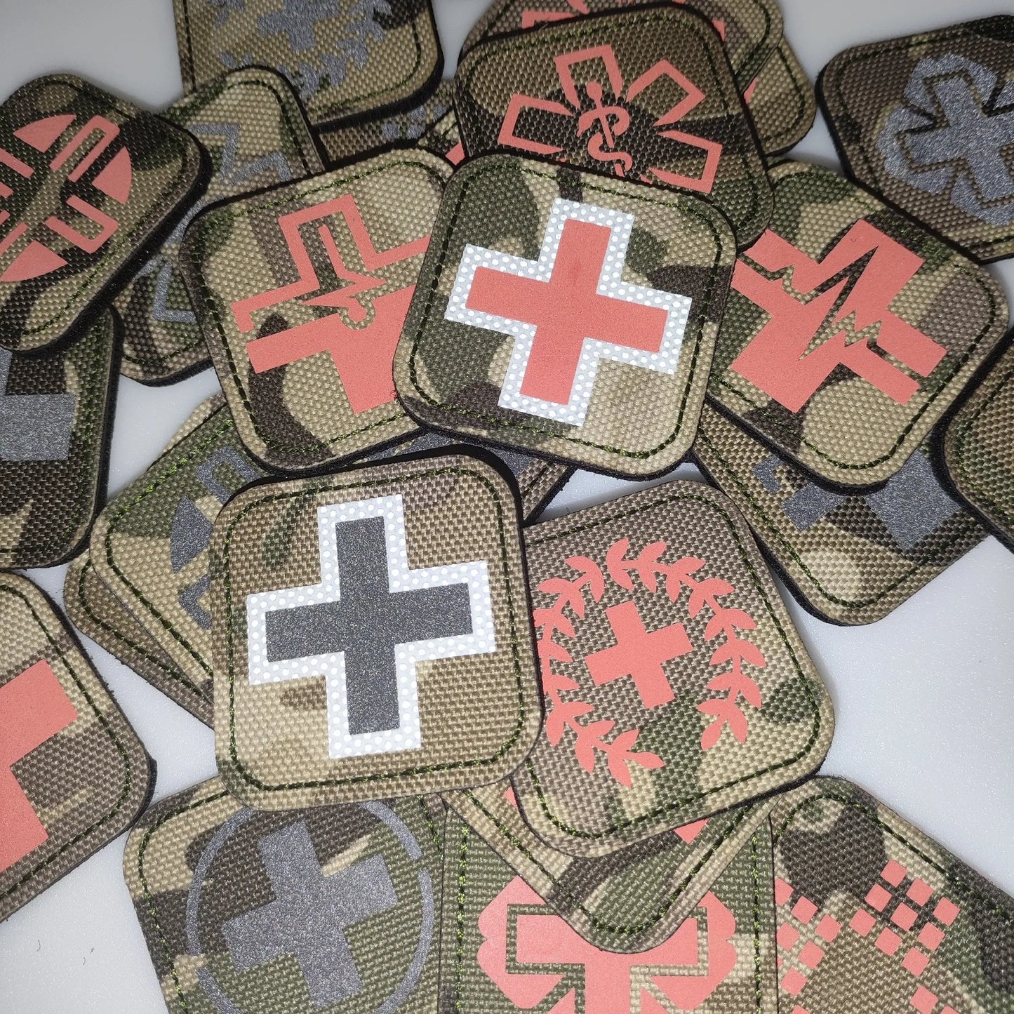 MEDICAL REFLECTIVE PATCH 1 " x 1"