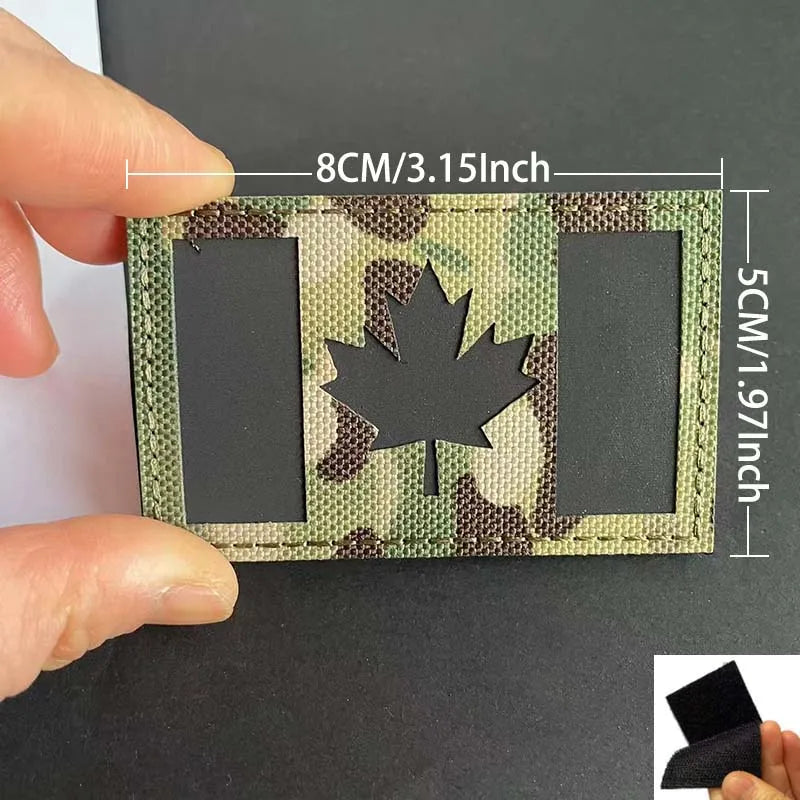 NATION IR FLAG PATCH 2"X 3"