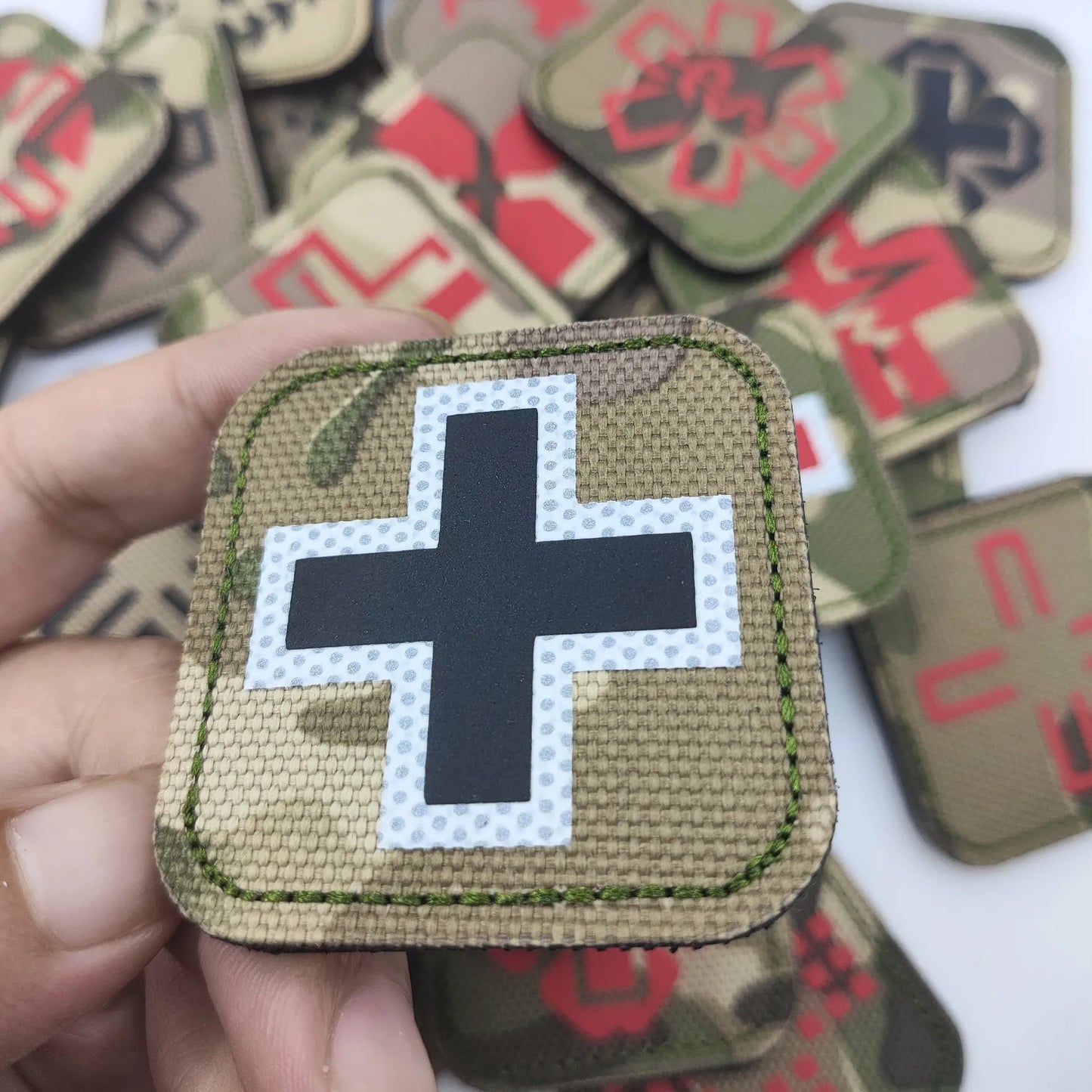 MEDICAL REFLECTIVE PATCH 1 " x 1"