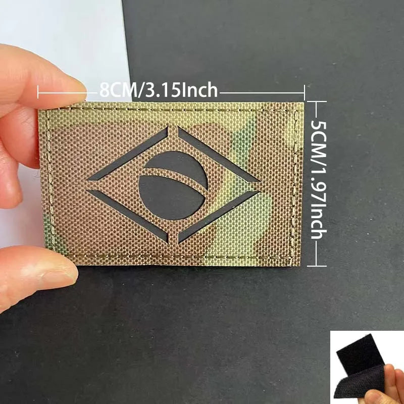 NATION IR FLAG PATCH 2"X 3"