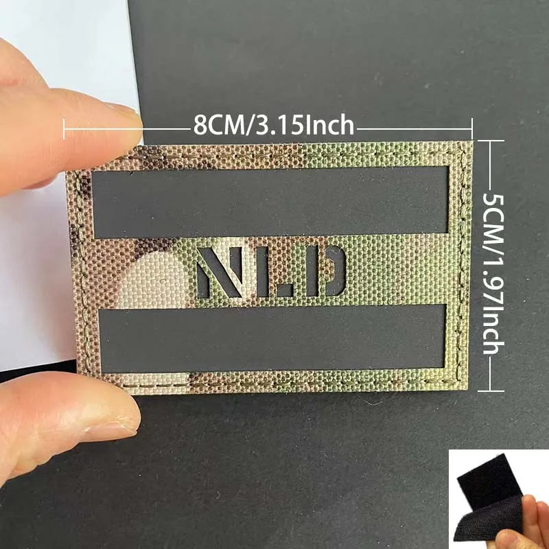 NATION IR FLAG PATCH 2"X 3"