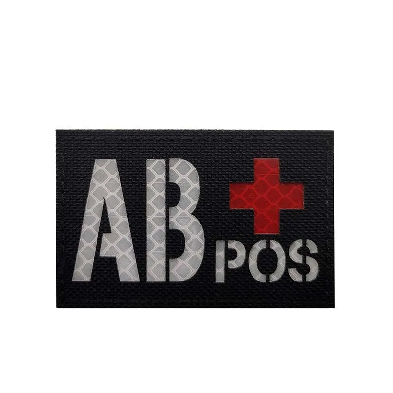 BLOOD TYPE PATCH 2"x3"
