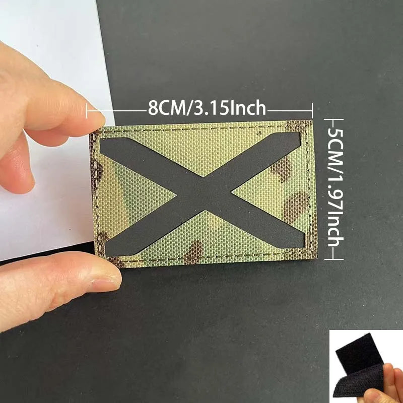 NATION IR FLAG PATCH 2"X 3"
