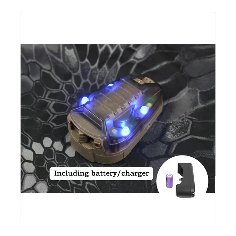 HELMET IR STROBE W/ VISUAL LIGHT